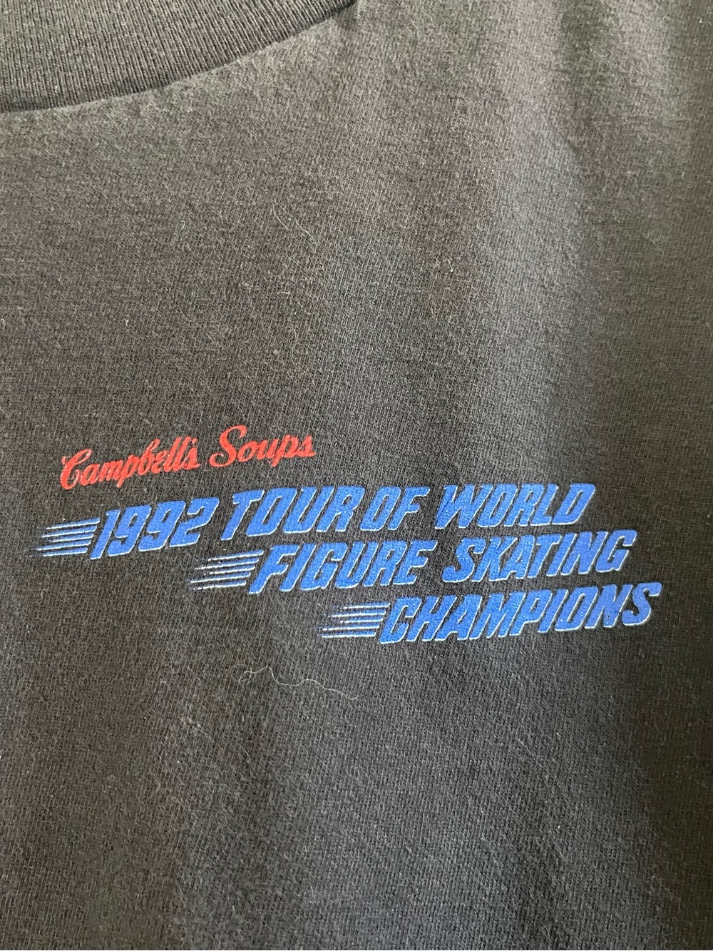 Vintage Murina 1992 Campbells Soups Tour Figure Skating Champions T-Shirt Sz XL - Picture 4 of 6